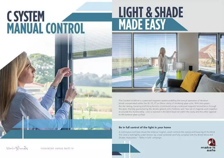 C System-Manual Control Brochure - Cristal Windows, Doors & Conservatories