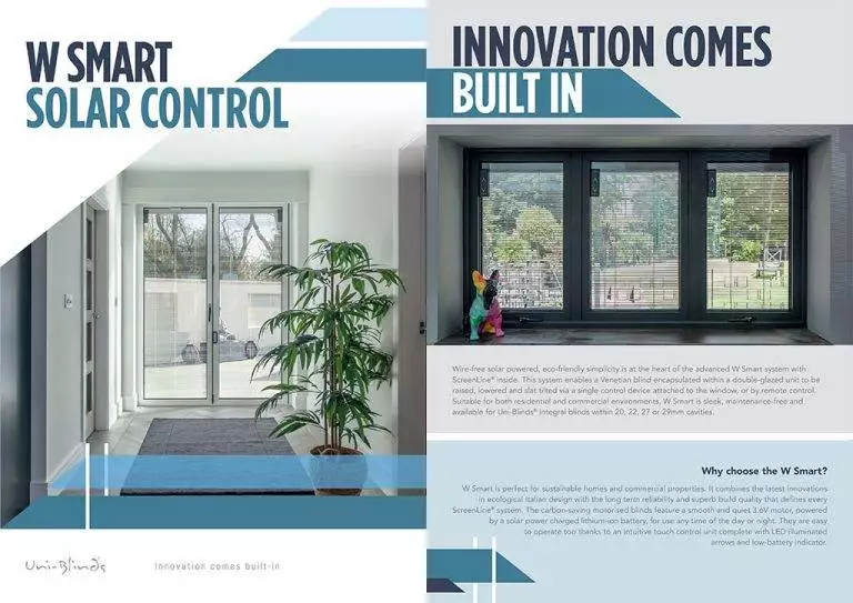 W-Smart Solar Control Brochure - Cristal Windows, Doors & Conservatories