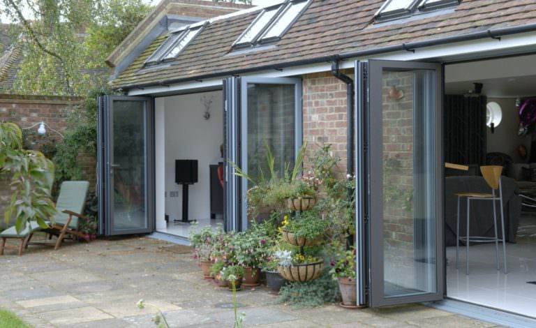 Aluminium Bi-Fold Doors - Cristal Windows, Doors & Conservatories