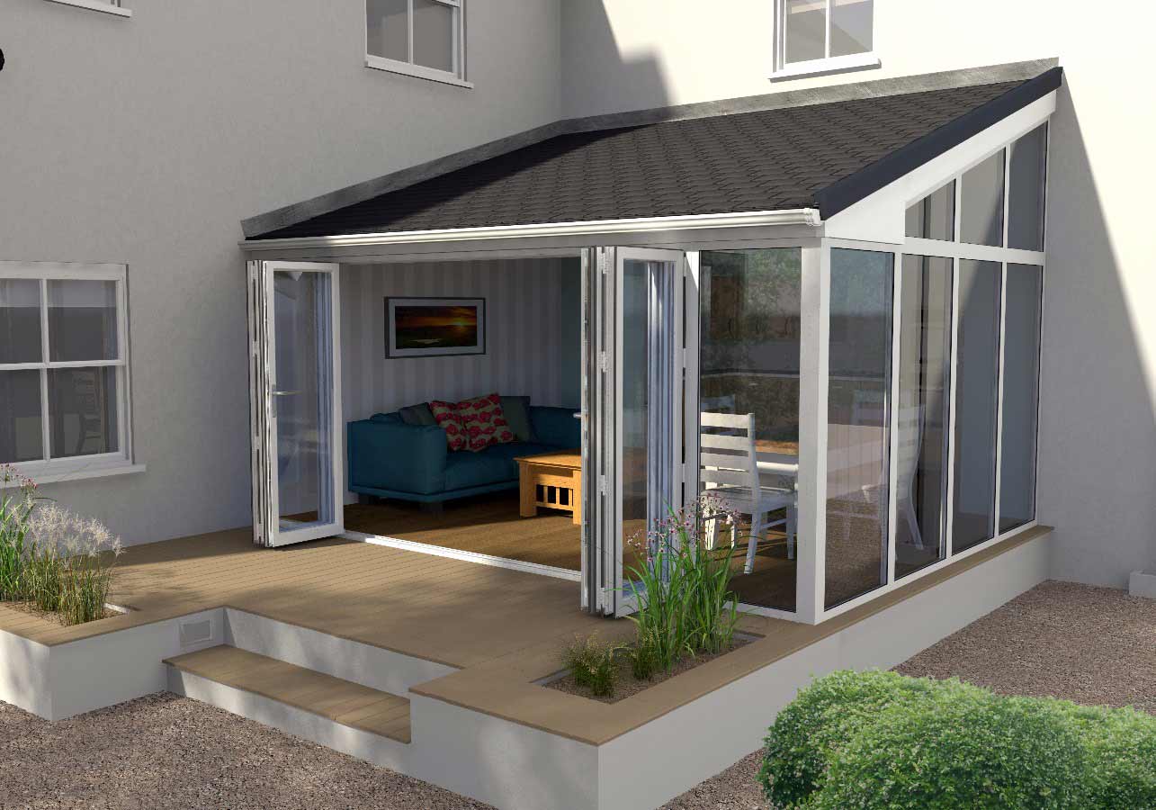 Aluminium Bi-Fold Doors - Cristal Windows, Doors & Conservatories