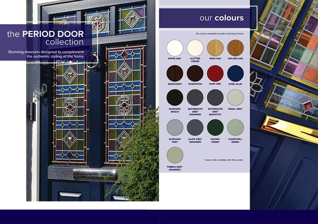 The Period Door Brochure Cover - Cristal Windows, Doors & Conservatories