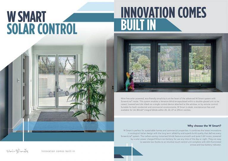 W-Smart Solar Control Brochure - Cristal Windows, Doors & Conservatories