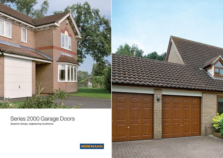 Hörmann Series 2000 Garage Doors Brochure Cover – Cristal Windows, Doors & Conservatories