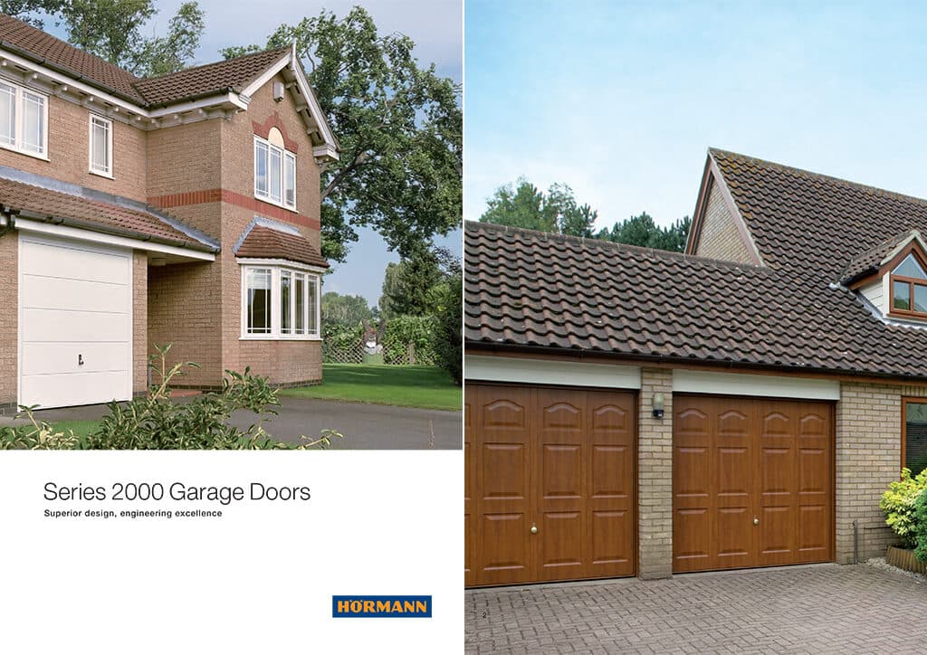 Hörmann Series 2000 Garage Doors Brochure Cover – Cristal Windows, Doors & Conservatories