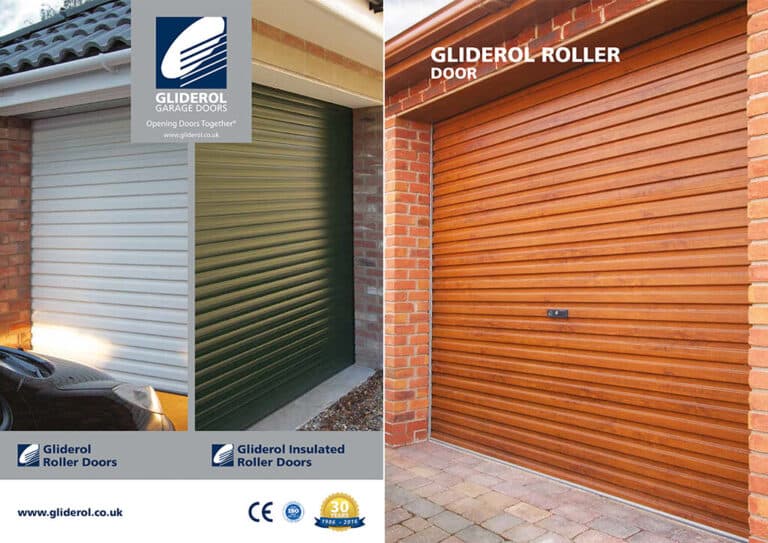 The Gliderol Roller Garage Doors Brochure Cover – Cristal Windows, Doors & Conservatories