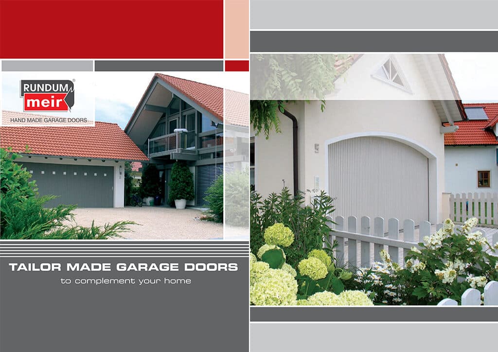 Rundum Meir Garage Doors Brochure Cover – Cristal Windows, Doors & Conservatories