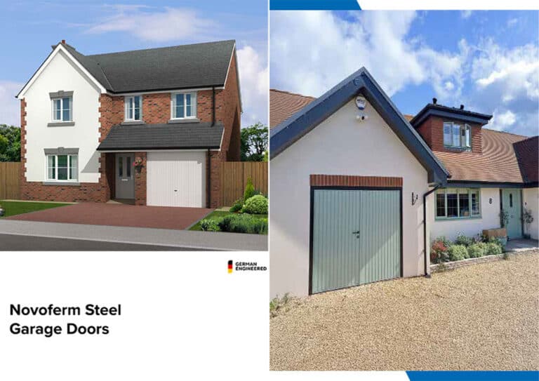 Novoferm Steel Garage Doors Brochure Cover – Cristal Windows, Doors & Conservatories